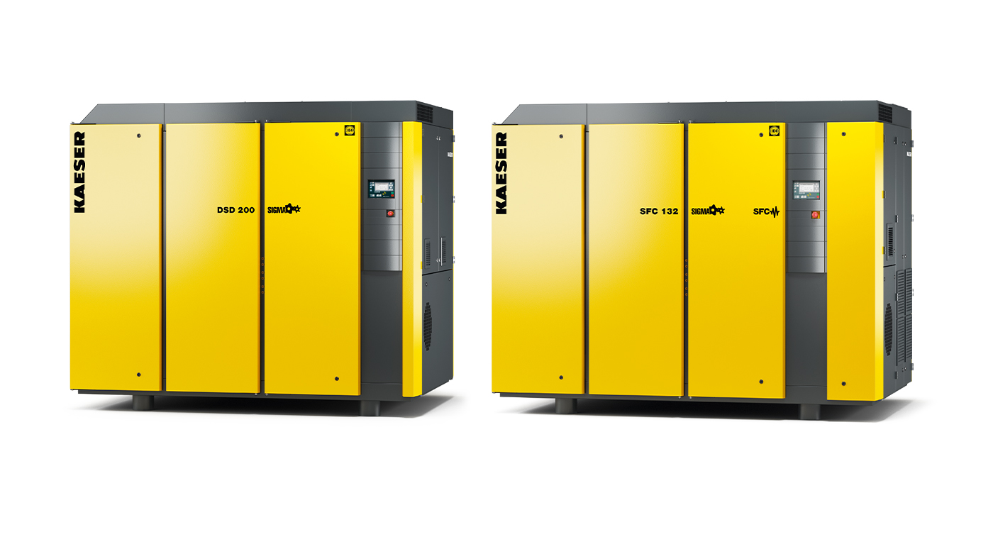 200 HP Rotary Screw Air Compressors | Kaeser Compressors